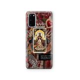 Multitronic Samsung Galaxy S20 FE ile Uyumlu The Empress Kraliçe Tarot Desenli Şeffaf Telefon Kılıfı
