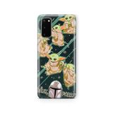 Multitronic Samsung Galaxy S20 ile Uyumlu Baby Yoda Tasarım Baskılı Şeffaf Kılıf