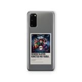 Multitronic Samsung Galaxy S20 ile Uyumlu Demon Slayer Paralorid Poster Tasarım Baskılı Şeffaf Kılıf