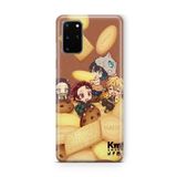 Multitronic Samsung Galaxy S20 Plus ile Uyumlu Demon Slayer Tasarım Baskılı Şeffaf Kılıf