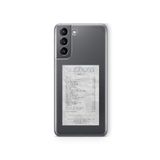 Multitronic Samsung Galaxy S21 ile Uyumlu Labrinth Euphoria Albüm Fişi Tasarım Baskılı Şeffaf Kılıf
