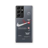 Multitronic Samsung Galaxy S21 Ultra ile Uyumlu Air Tasarım Baskılı Şeffaf Kılıf