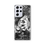 Multitronic Samsung Galaxy S21 Ultra ile Uyumlu Anime Desenli Şeffaf Telefon Kılıfı
