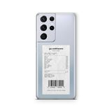 Multitronic Samsung Galaxy S21 Ultra ile Uyumlu Ariana Grande Positions Albüm Fişi Tasarım Baskılı Şeffaf Kılıf