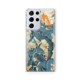 Multitronic Samsung Galaxy S21 Ultra ile Uyumlu Balina Tasarım Baskılı Şeffaf Kılıf