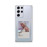 Multitronic Samsung Galaxy S21 Ultra ile Uyumlu Doja Cat Paralorid Poster Tasarım Baskılı Şeffaf Kılıf