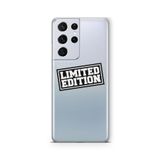Multitronic Samsung Galaxy S21 Ultra ile Uyumlu Limited Edition Tasarım Baskılı Şeffaf Kılıf