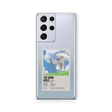 Multitronic Samsung Galaxy S21 Ultra ile Uyumlu Rüzgar Yükseliyor Palaroid Poster Tasarım Baskılı Şeffaf Kılıf