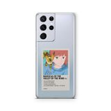Multitronic Samsung Galaxy S21 Ultra ile Uyumlu Rüzgarli Vadi Palaroid Poster Baskılı Tasarım Şeffaf Kılıf