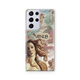 Multitronic Samsung Galaxy S21 Ultra ile Uyumlu Venus Tasarım Baskılı Şeffaf Kılıf