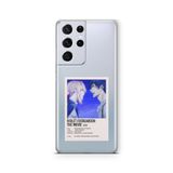 Multitronic Samsung Galaxy S21 Ultra ile Uyumlu Violet Evergarden Palaroid Poster Tasarım Baskılı Şeffaf Kılıf