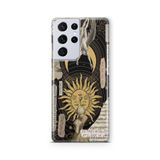 Multitronic Samsung Galaxy S21 Ultra ile Uyumlu You Are The Sun Tasarım Baskılı Şeffaf Kılıf, laros21ult0294
