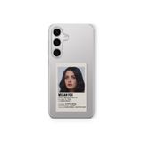 Multitronic Samsung Galaxy S24 Plus Uyumlu Megan Fox Poster Tasarım Baskılı Şeffaf Kılıf