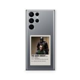 Multitronic Samsung Galaxy S24 Ultra ile Uyumlu Kara Şövalye Paralorid Poster Tasarım Baskılı Şeffaf Kılıf