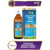 Multivitamin & Mineral Şurup 150 ml - L-Arginin, Çinko, A,c,d,b Kompleks, Beta Glukan, Karamürver
