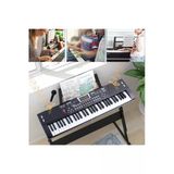 MultiZone 61 Tuşlu Elektronik Işıklı Dijital Çocuk Piyanosu Mikrofonlu Başlangıç Için Keyboard Demolu