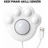 Multizone Akıllı Kedi Su Pınarı Kızılötesi Hareket Sensörü Otomatik Su Akışı USB Aparatı