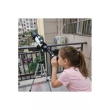Multizone Astronomik Teleskop 70MM 150X Ay Gezegen Yıldız Gözlem Optik Lens Ayarlanabilir Tripod Uzay Dürbün
