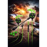 MultiZone Gaming Oyuncu Kulaklığı Mikrofonlu Kulak İçi PC Telefon Basslı Gürültü Engelleyici Kulaklık