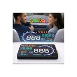 Multizone Hayalet Gösterge Display Dijital Hız Ön Cam Yansıtmalı Hud Obd2 Sanal Panel Fonksiyonlu