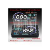 Multizone Hyundai Era-Getz Hız Devir Su Sıcaklık Akü Yakıt Tüketimi Gps Gösterge Araba Obd2 Hud A8