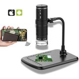 Multizone Kablosuz Wifi iPhone Android Uyumlu Dijital Mikroskop Pilli 1000X LED 1080P Full Hd Çekim