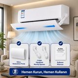 Multizone Klima Yönlendirici Hava Akışı Düzenleyici Aparat Ayarlanabilir Universal Split Klima Uyumlu 100CM - 100 cm