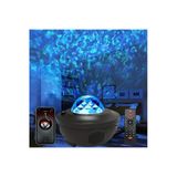 MultiZone Led Yıldız Projektör Gece Lambası 21 Renk Bluetooth Hoparlör Kumanda Dalga Efekti