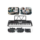 MultiZone Mikrofonlu Piyano Org 61 Tuşlu Elektronik Taşınabilir Adaptör Ritimli Demolu Keyboard