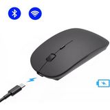 MultiZone Sessiz Tıklama Bluetooth 2.4ghz Şarjlı Kablosuz Mouse Çift Modlu Siyah Minimal