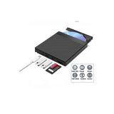 MultiZone USB-C Uyumlu Harici CD/DVD Sürücü SD/TF Kart USB Port Desteği