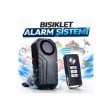 Multizone Uzaktan Kumandalı Bisiklet Motosiklet Alarmı Güvenlik Sistemi Su Geçirmez Sos Fonksiyon