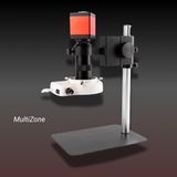 Multizone Yüksek Çözünürlü Endüstriyel Mikroskop Kamera 130XC Lens13MP Hd 60F/S 56 LED Halka Işık