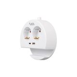 Mulvix Mullkrg Krg01 Ve- G1102C 2Li Usb + Type-C Girişli Telefon Standlı 1.5 Metre Grup Priz (Muul)