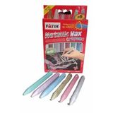 Mum Boya Metalik Wax Crayon 6 Renk Jumbo 1 Adet