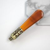 Mum Muhur Sapi Akrilik Pembe Mavi Mor Amber Metal Islemeli