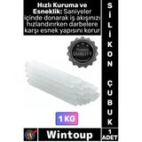 #Mum Şeffaf Sıcak Hızlı Yapıştırıcı Güçlü Hırdavat Hobi Onarım Kalın Mum Silikon Çubuğu 11.3 Mm 1 Kg