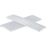 Mum Silikon Çubuk 7.5 mm x 150 mm (20 Adet) | Şeffaf Sıcak Silikon Mum | Sıcak Silikon Tabancas� - 7,5 x 150 mm