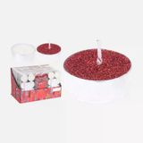 Mum Simli Tealight (8'Li Paket)