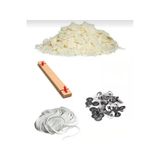 Mum Yapım Başlangıç Seti, Soya Wax- Fitil-Çıt Çıt