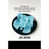 Mumbastik Açık Mavi Jel Mum Parafini-teraryum Jeli 150 gr Mum Yapım Malzemesi Göl / Deniz / Akarsu Yapımı İçin