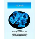 Mumbastik Mavi Jel Mum Parafini - Teraryum Jeli 150 gr Mum Yapım Malzemesi Dere/Göl/Deniz Yapımı İçin