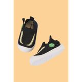 Mumenim Fire Erkek Bebek&çocuk Esnek Kaymaz Ortopedik Taban Siyah Ilk Adım Ayakkabısı/sneaker