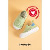 Mumenim Luuq Bebek - Çocuk Esnek Ortopedik Yumuşak Taban Şık Yeşil İlk Adım Spor Ayakkabısı - Spor Sneaker