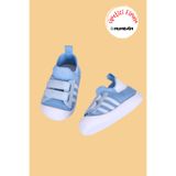 Mumenim Wisil Kız/erkek Çocuk&bebek Cırtlı Rahat Esnek Kaymaz Barefoot Taban Bebe Mavisi Spor/ilk Adım Ayakkabısı