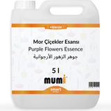 Mumi Mor Çiçekler Mum Esansı 5 Litre - 1 Adet