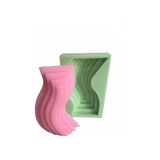 Mumi S Buzdağı Silikon Kalıp Sabun Kokulu Taş Mum Epoksi Kalıbı - Renkli - 1 Adet