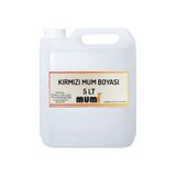 Mumi Sıvı Mum Boyası Kırmızı 5 Lt