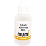 Mumi Sıvı Mum Boyası Turuncu 30 ml