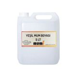 Mumi Sıvı Mum Boyası Yeşil 5 Lt